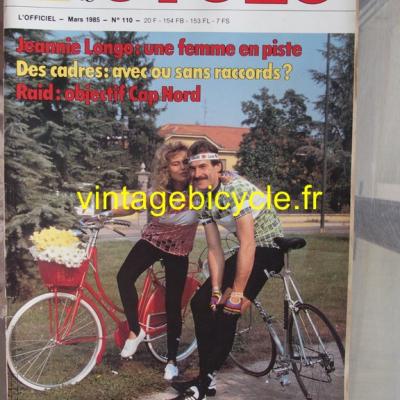 LE CYCLE l'officiel 1985 - 03 - N°110 mars 1985