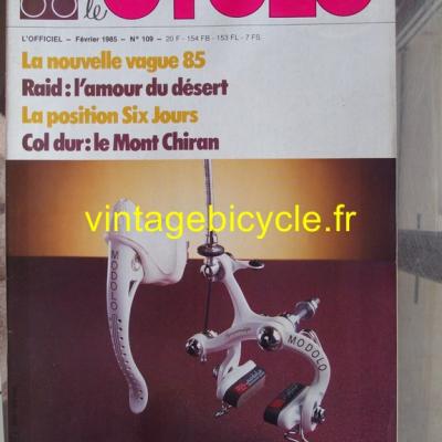 LE CYCLE l'officiel 1985 - 02 - N°109 fevrier 1985
