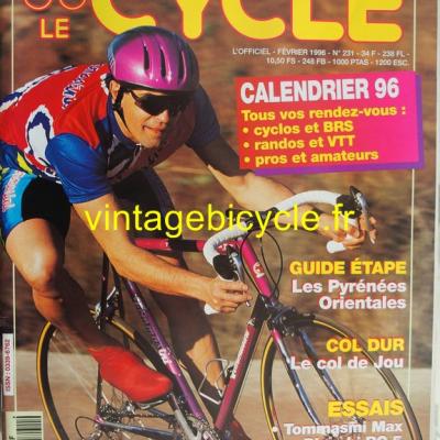 LE CYCLE l'officiel 1996 - 02 - N°231 fevrier 1996