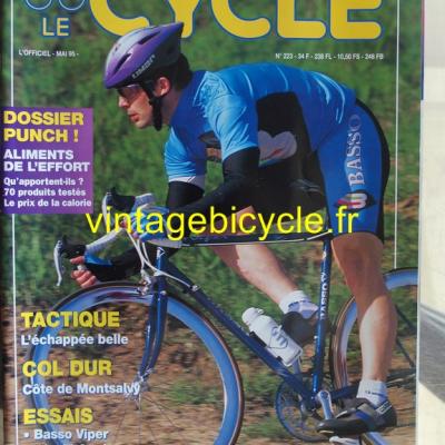 LE CYCLE l'officiel 1995 - 05 - N°223 mai 1995