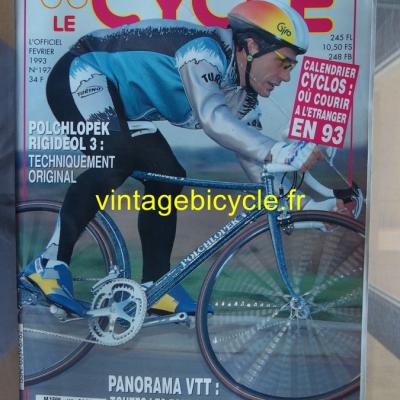 LE CYCLE l'officiel 1993 - 02 - N°197 fevrier 1993