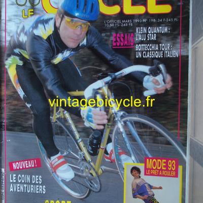 LE CYCLE l'officiel 1993 - 03 - N°198 mars 1993