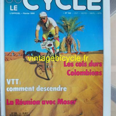 LE CYCLE l'officiel 1988 - 02 - N°142 fevrier 1988
