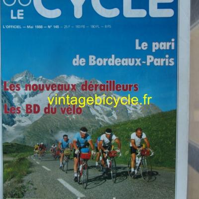 LE CYCLE l'officiel 1988 - 05 - N°145 mai 1988