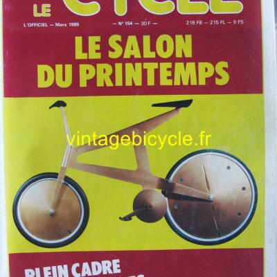 LE CYCLE l'officiel 1989 - 03 - N°154 mars 1989