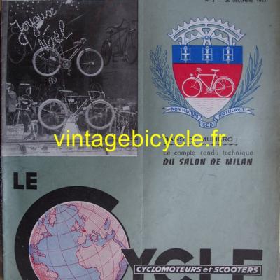 LE CYCLE 1953 - 12 - N°3 decembre 1953