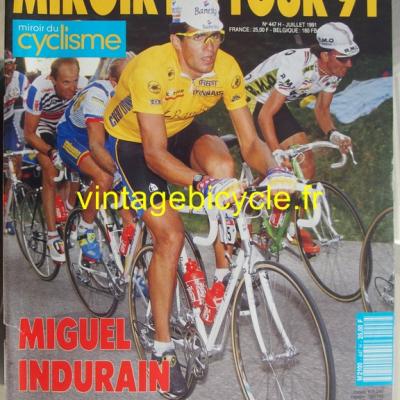 MIROIR DU CYCLISME 1991 - 07 - N°447 juillet 1991