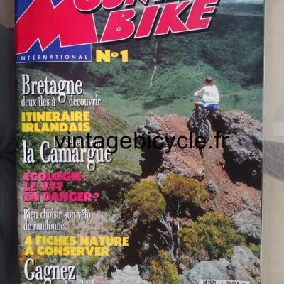 MOUNTAIN BIKE INTERNATIONAL 1991 - 11 - N°1 novembre / decembre 1991