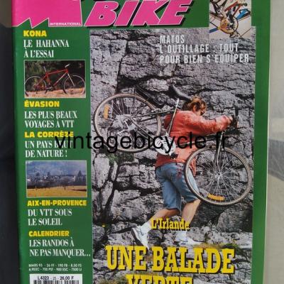 MOUNTAIN BIKE INTERNATIONAL 1993 - 03 - N°25 mars 1993