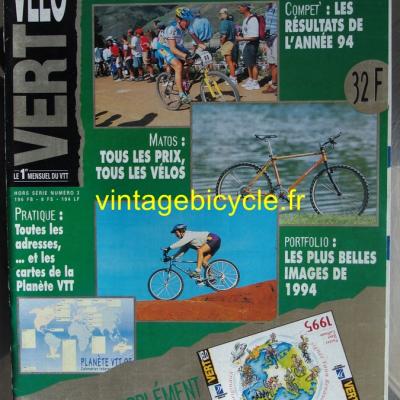 VELO VERT 1995 - 00 - N°3 Hors Série 1995