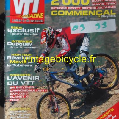 VTT MAGAZINE 1999 - 09 - N°119 septembre 1999